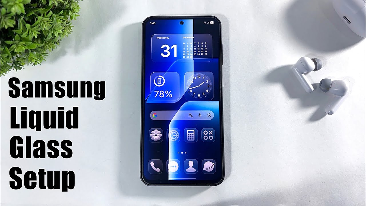 Моя настройка Samsung ONE UI 8 Liquid Glass | БЕСПЛАТНО