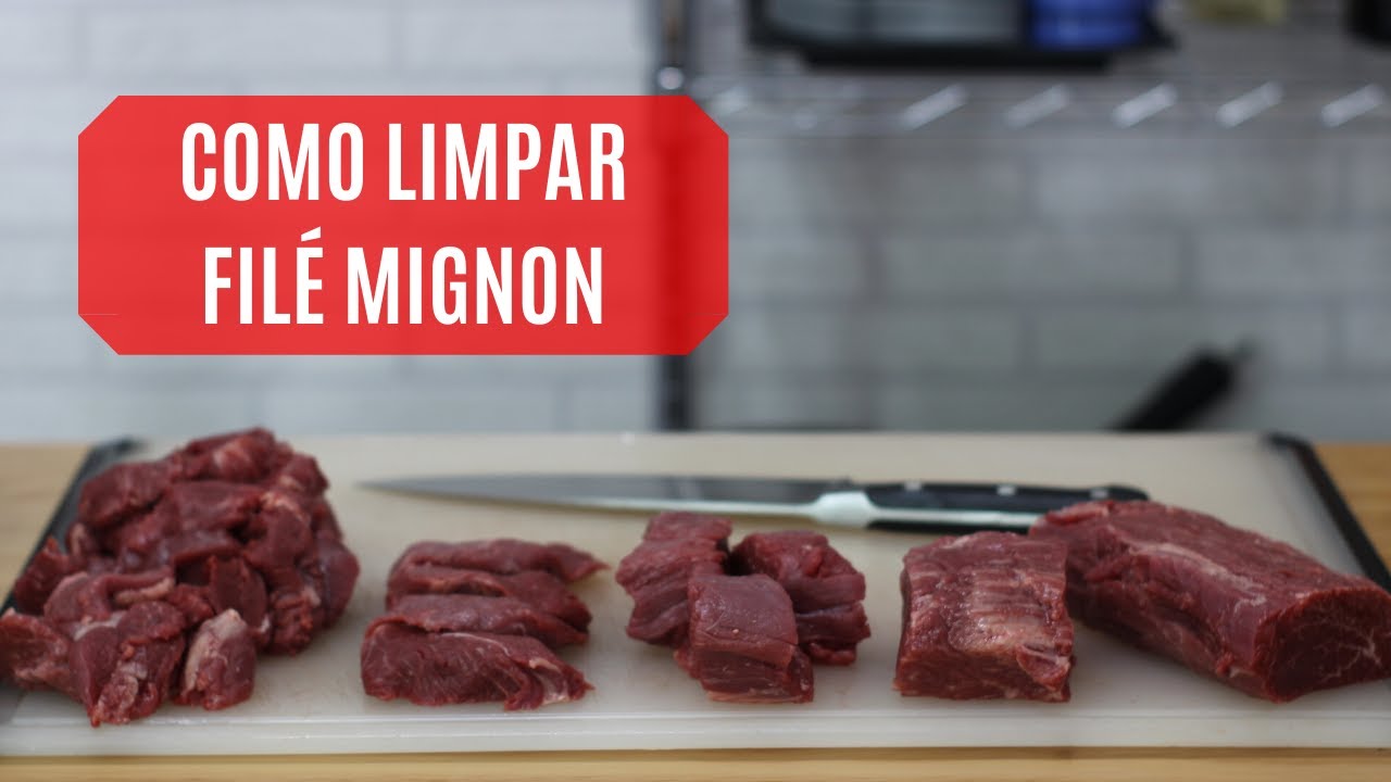COMO LIMPAR UM FILÉ MIGNON