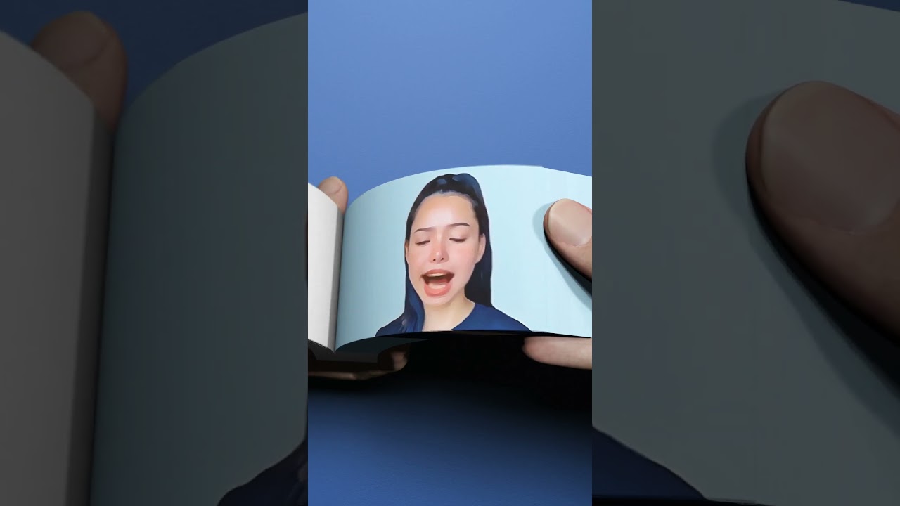 Bella Poarch Singing "M To The B" FlipBook 