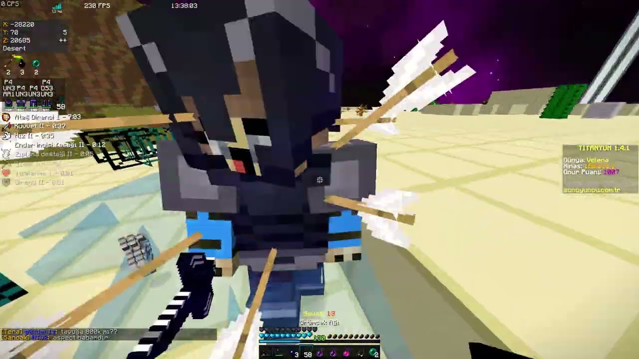 +100MLİK Biten Spli Claimler - Casus PvP -sonoyuncu titanyum
