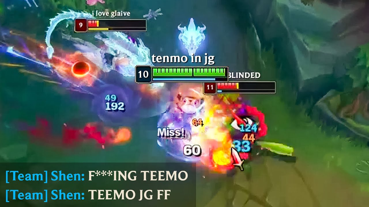 EVERYONE HATE TENMO IN JUNGLE...