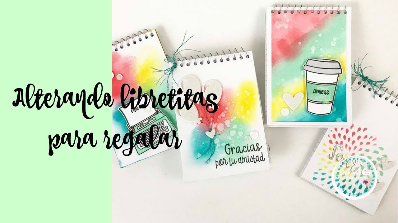 Libretas decoradas para regalar este San Valentin * Creaciones Izzy