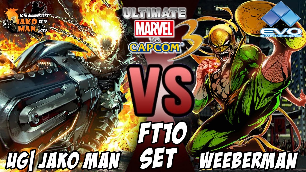 EVO 2023: UMVC3 FT10 Set - UG| Jako Man VS Weeberman