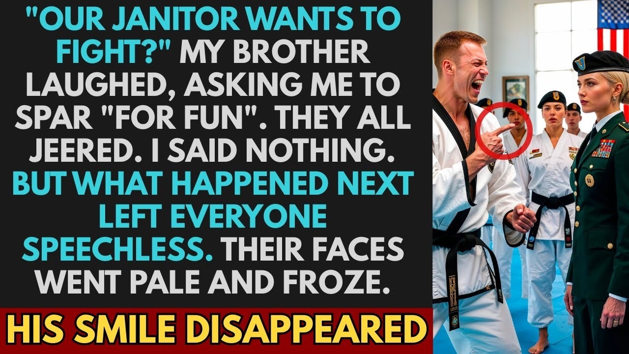 My Brother Called Me A Janitor, Asked To Spar “For Fun”—What Happened Next Left Everyone Speechles