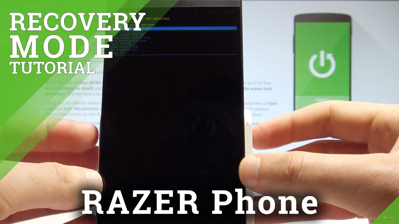 Как войти в режим восстановления на телефоне RAZER — Система восстановления RAZER | HardReset.Info