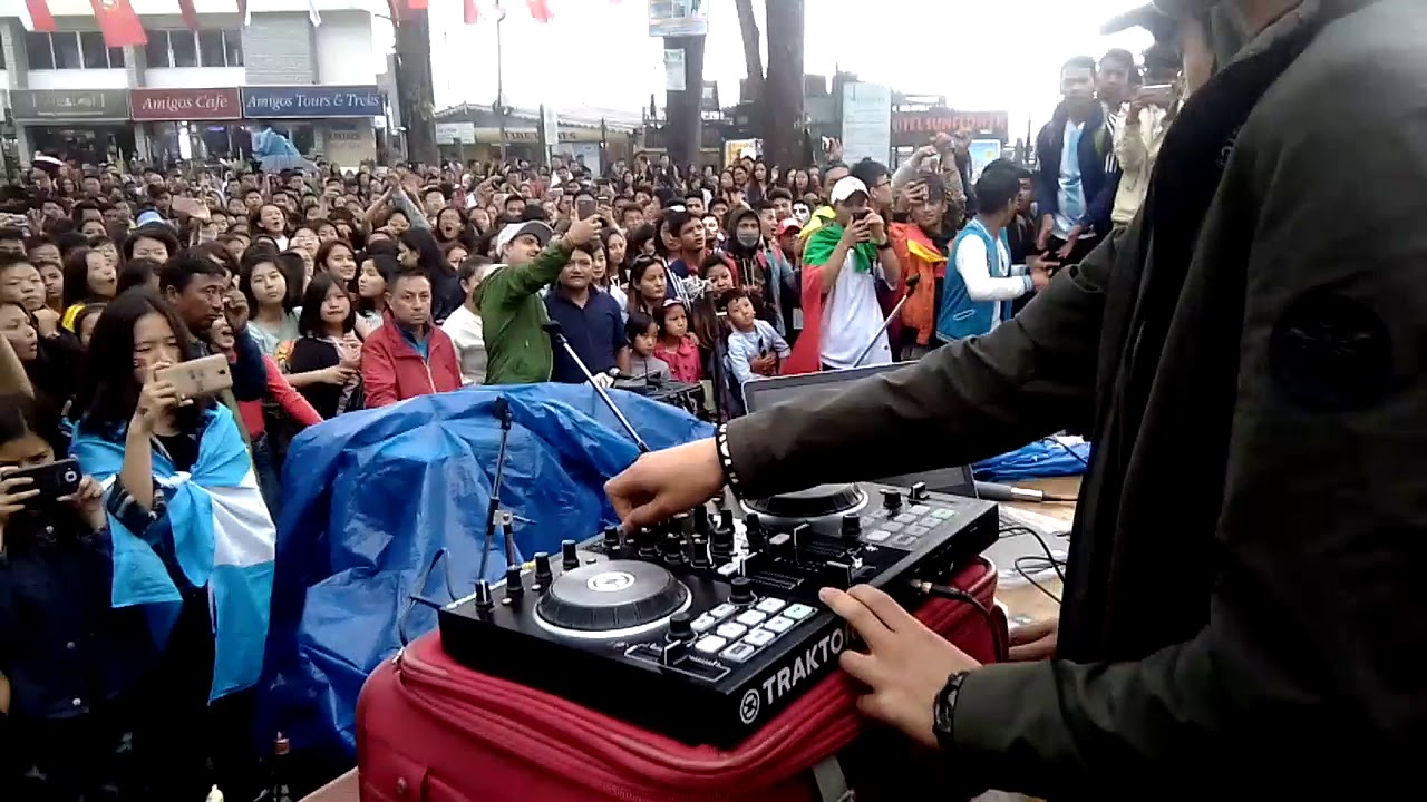 DJs & RAPPERS Live Together at Chowrasta World cup town 2018