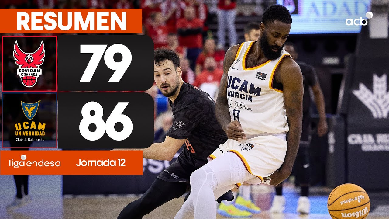 Coviran Granada - UCAM Murcia (79 - 86) RESUMEN | Liga Endesa 2025-26