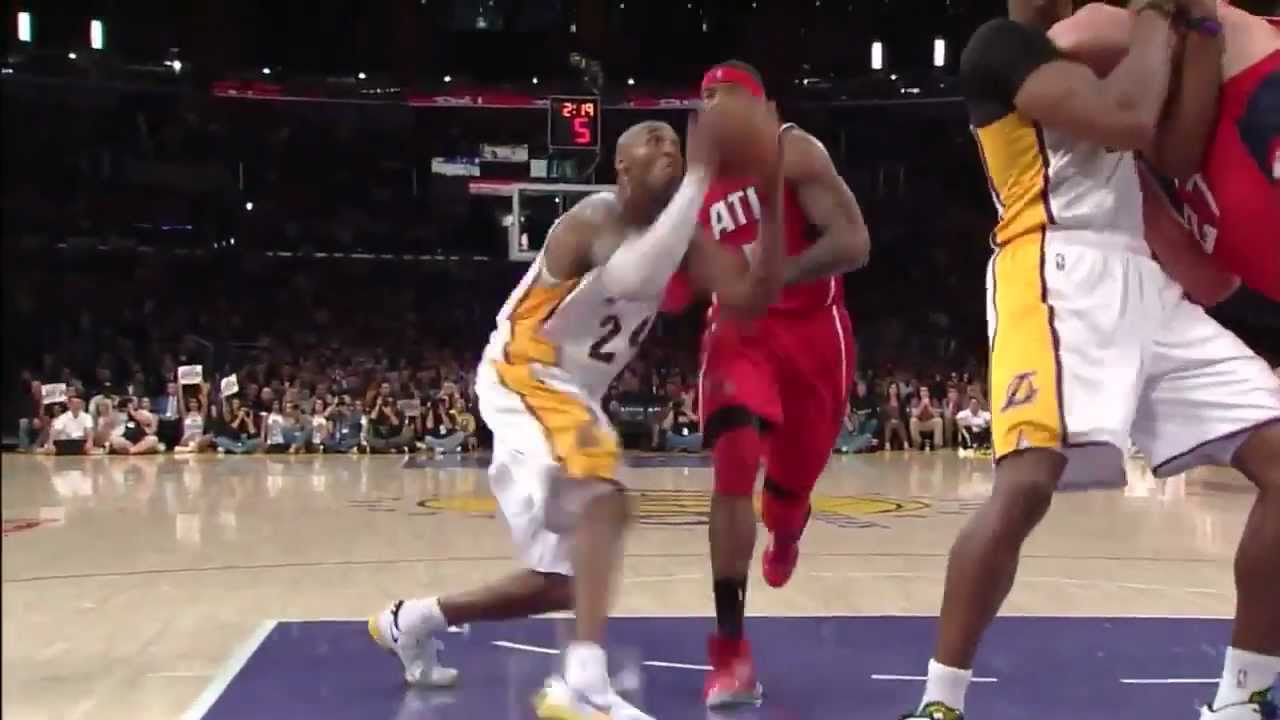 Kobe Bryant 34 points (winning shot & sick dunk on Josh Smith) vs Hawks full highlights 03/03/13 HD