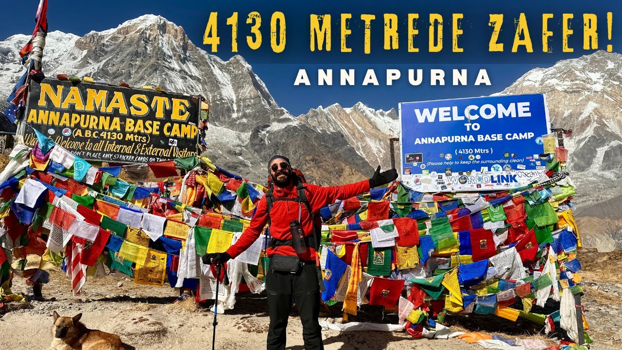 4130 METRE’DE HİMALAYA’da Nefes Kesen Tırmanış  | ANNAPURNA Base Camp - Nepal 🇳🇵  #40