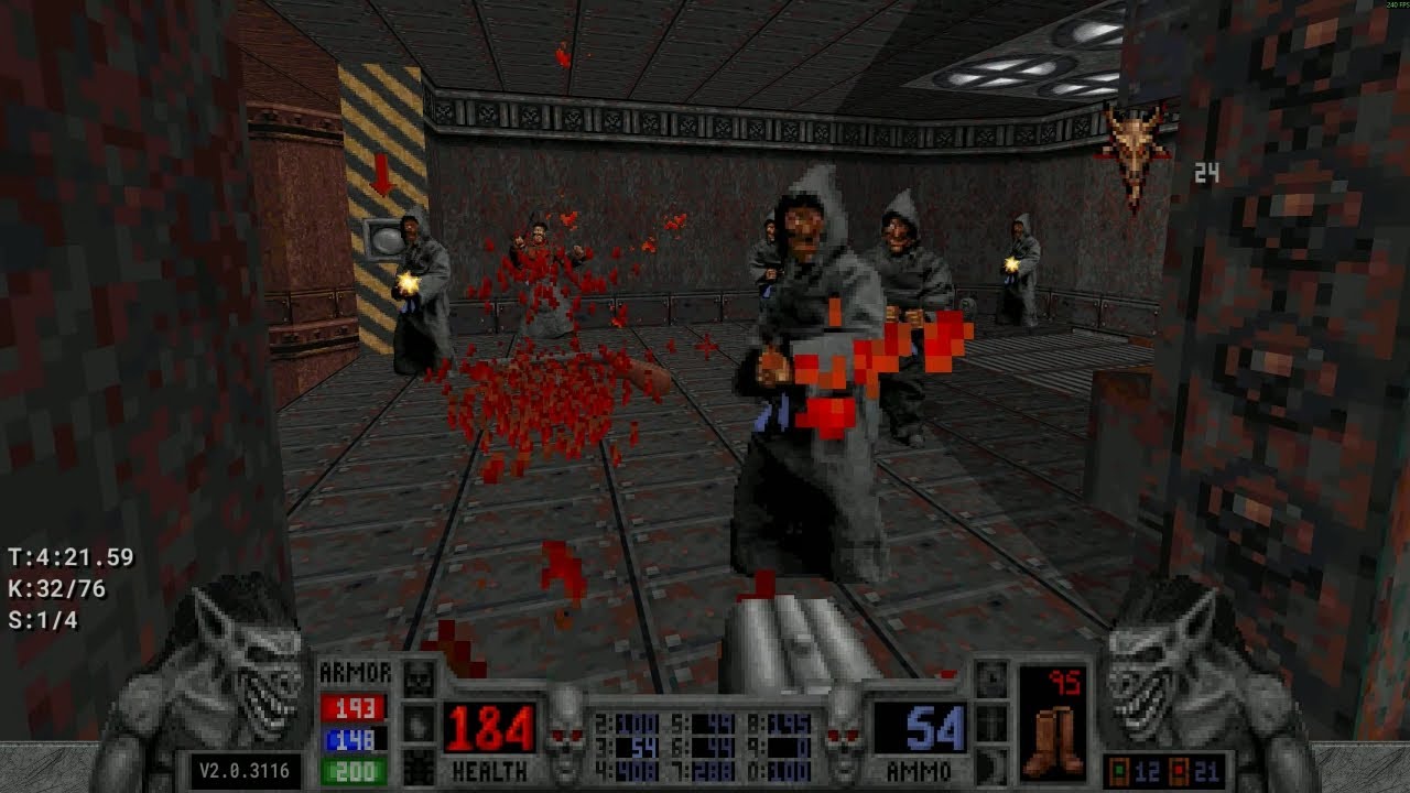 Blood: Refreshed Supply - E3M5: Spare Parts (100%) - Extra Crispy - Achievements 12 / 20