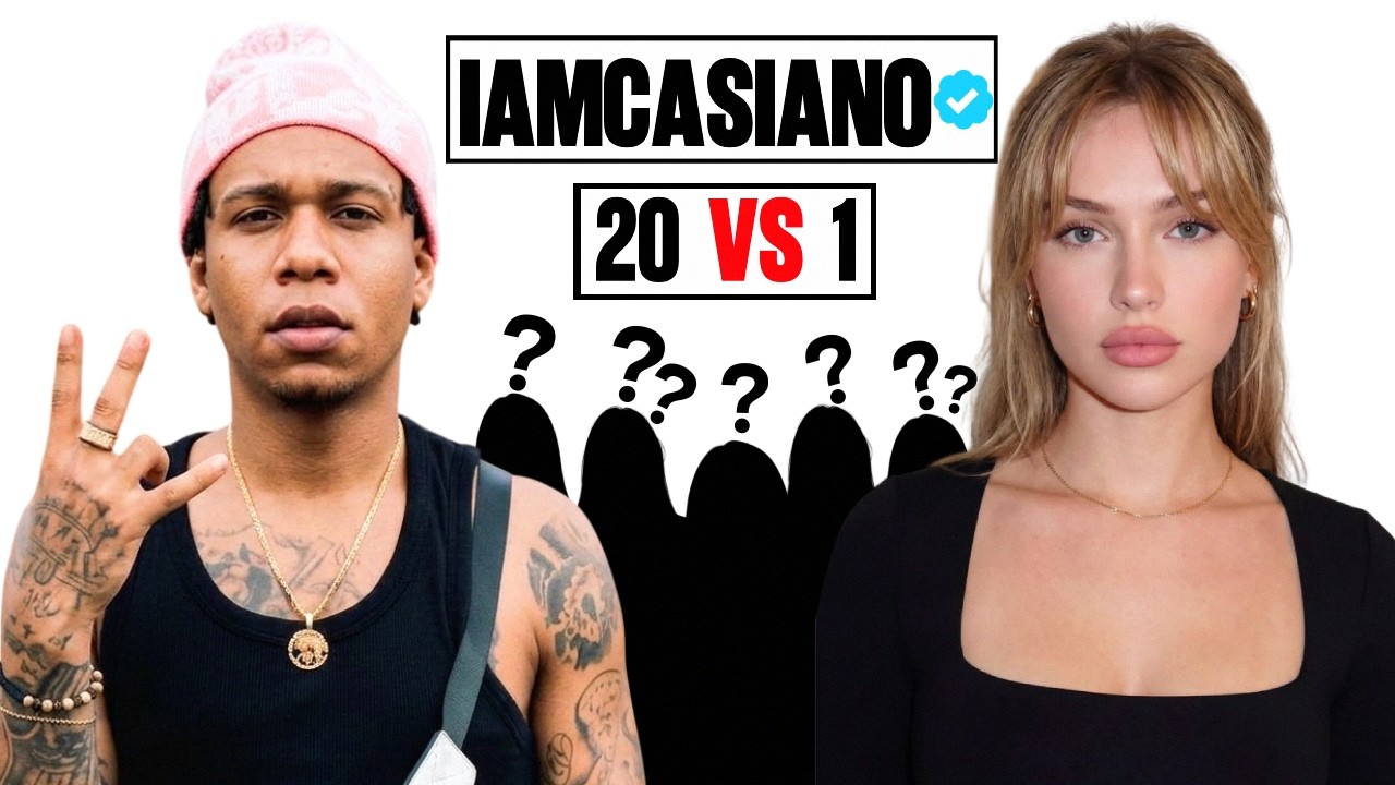 20 MUJERES VS 1 ARTISTA: CASIANITO