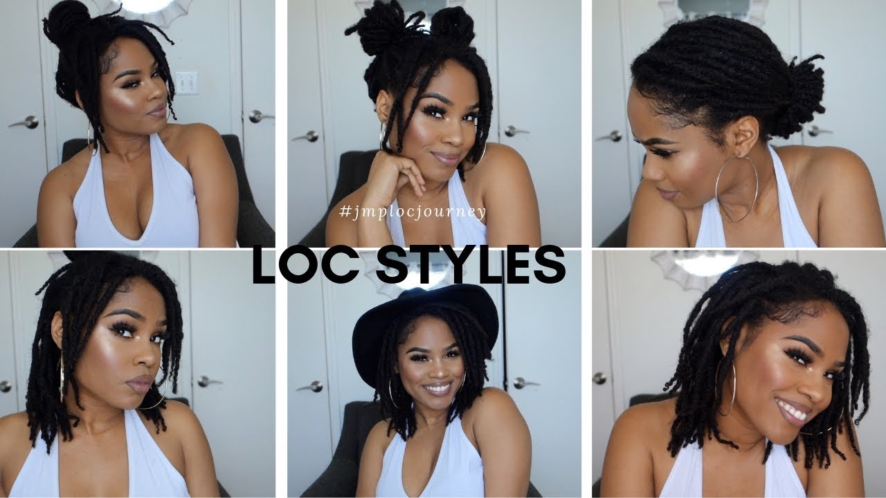 Super Cute & Easy Loc Styles (AND QUICK!)