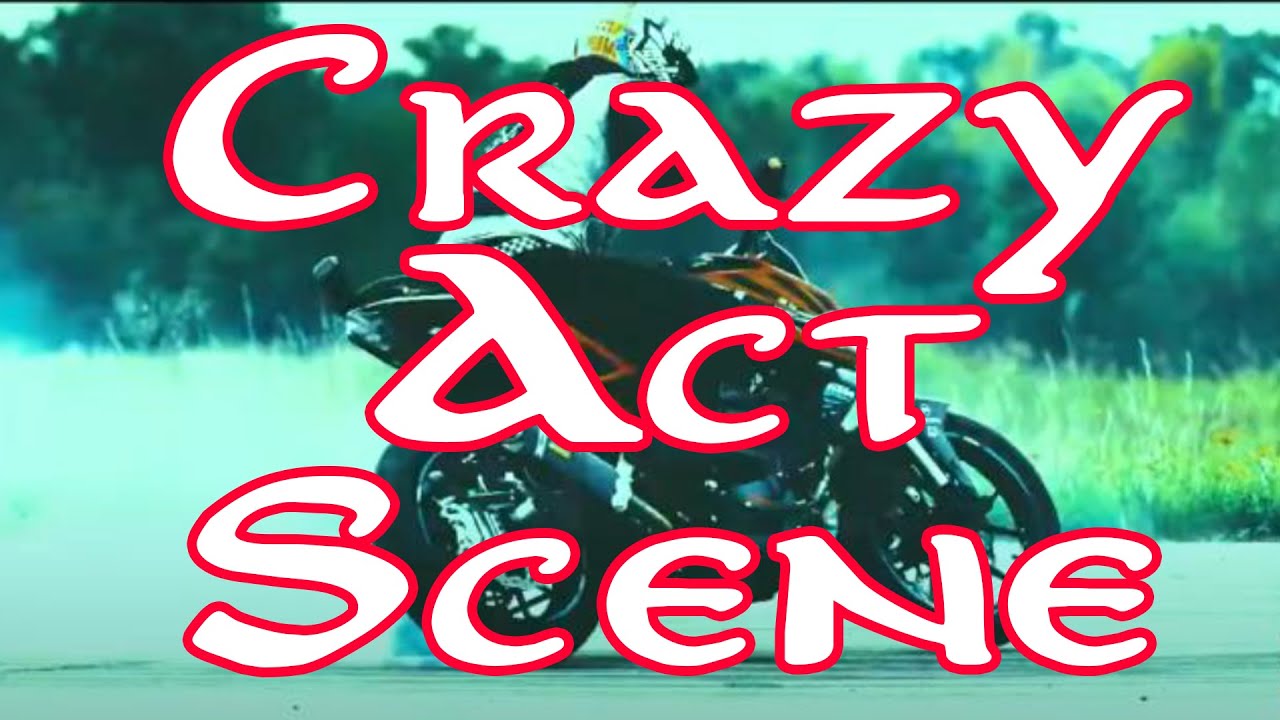Crazy act scene