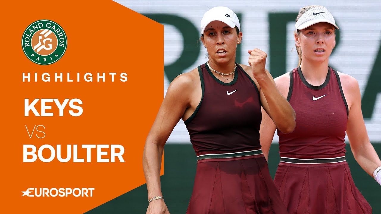 Madison Keys vs Katie Boulter | Round 2 | French Open 2025 Extended Highlights 🇫🇷