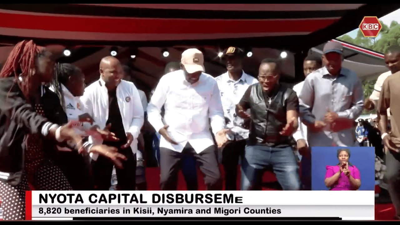 President Ruto leads NYOTA capital disbursement in Nyanza