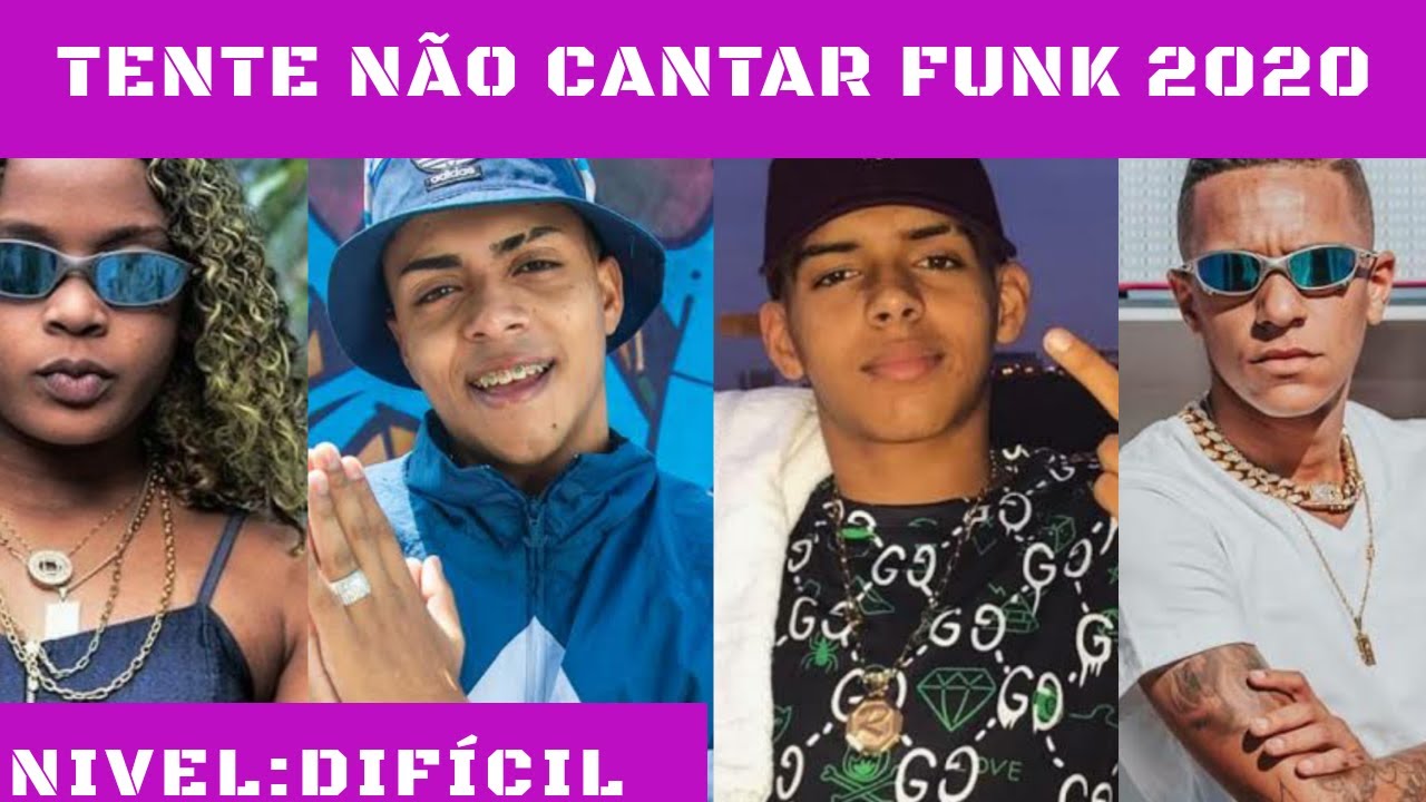 Tente não cantar Funk Lançamentos 2020 nível:Difícil