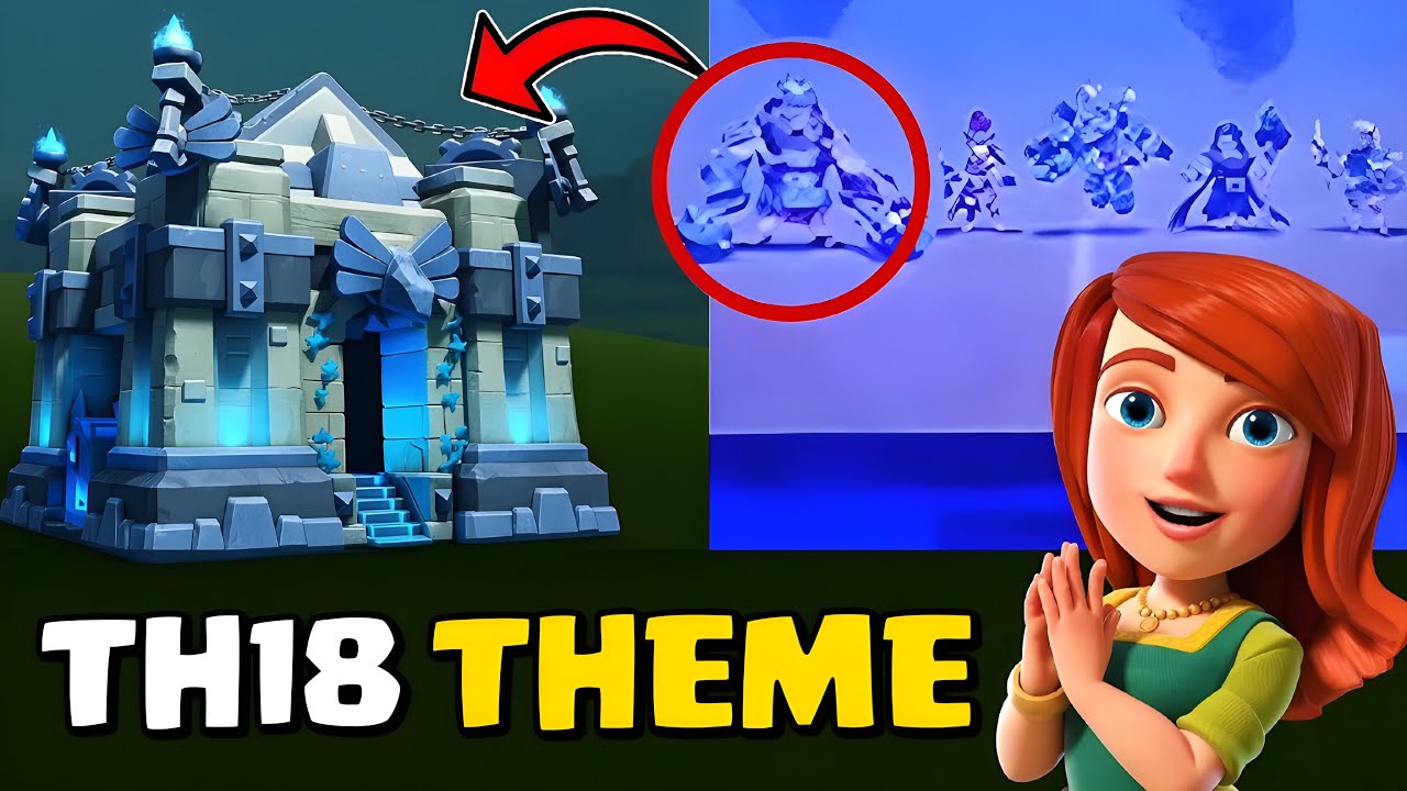 Теория темы TH18: скины, декорации и утечки информации | Clash of Clans