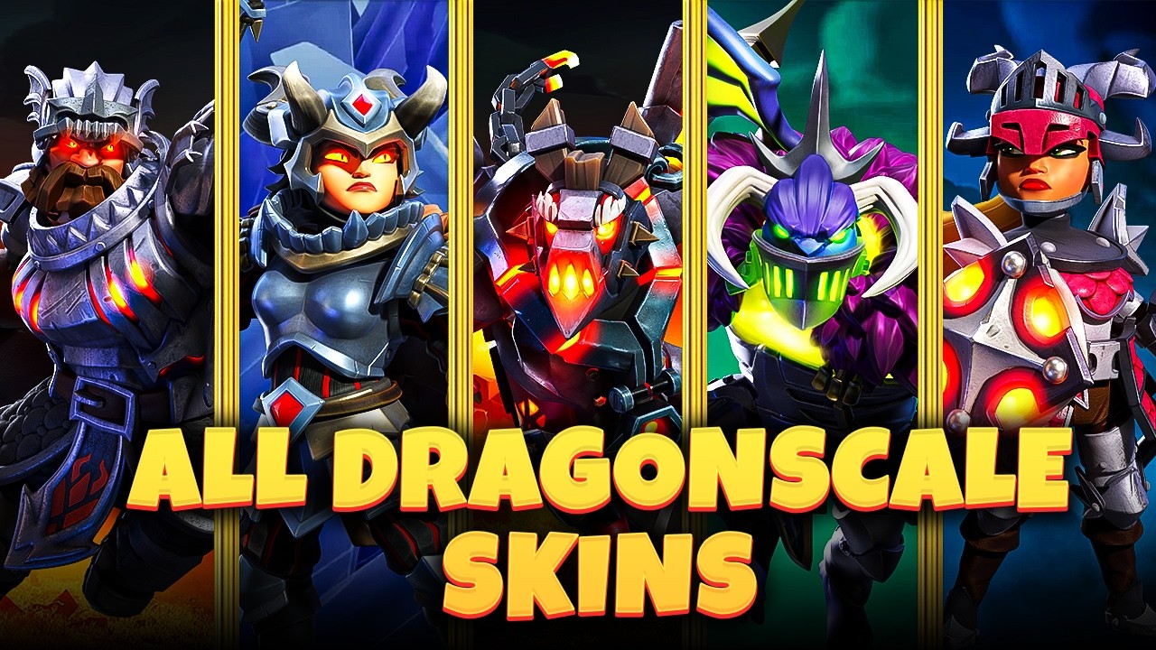 New Dragonscale Skins Animation in Clash of Clans 🔥 | Imprisoned Duke