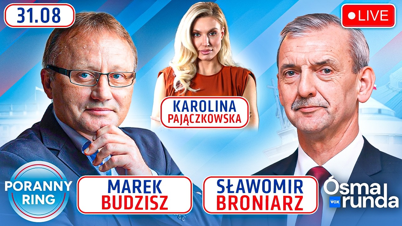 🔴 PORANNY RING 7:30 - MAREK BUDZISZ, SŁAWOMIR BRONIARZ