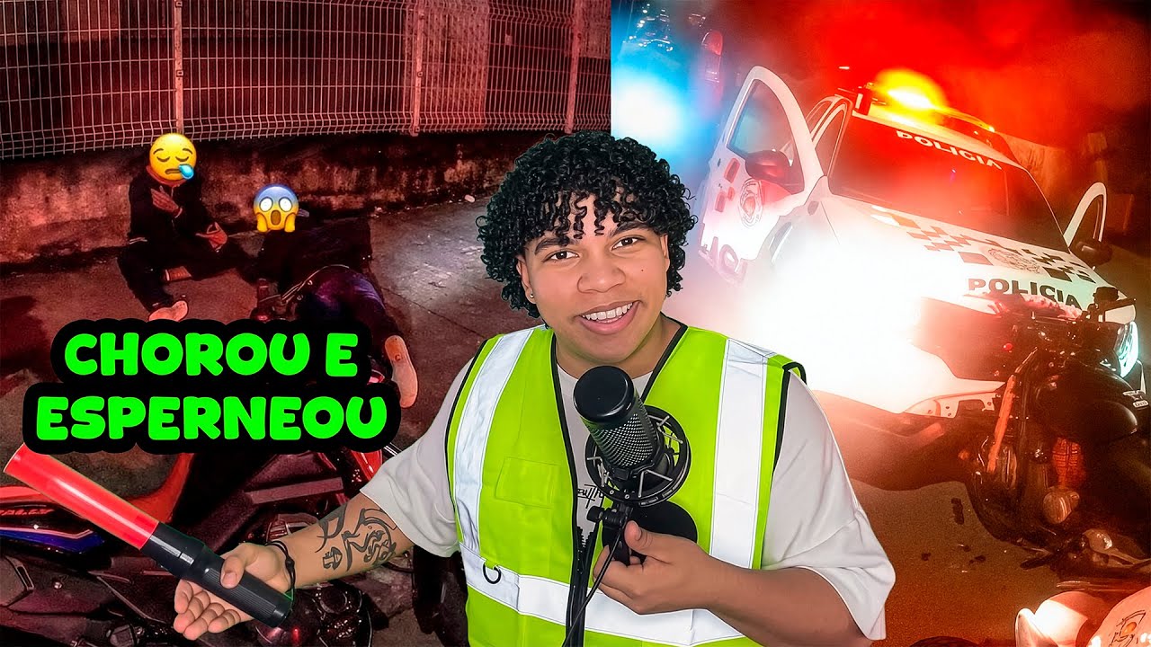 FUGA COM DIREITO A BATIDA E MUITO CHORO | Fugas de Motos #11  