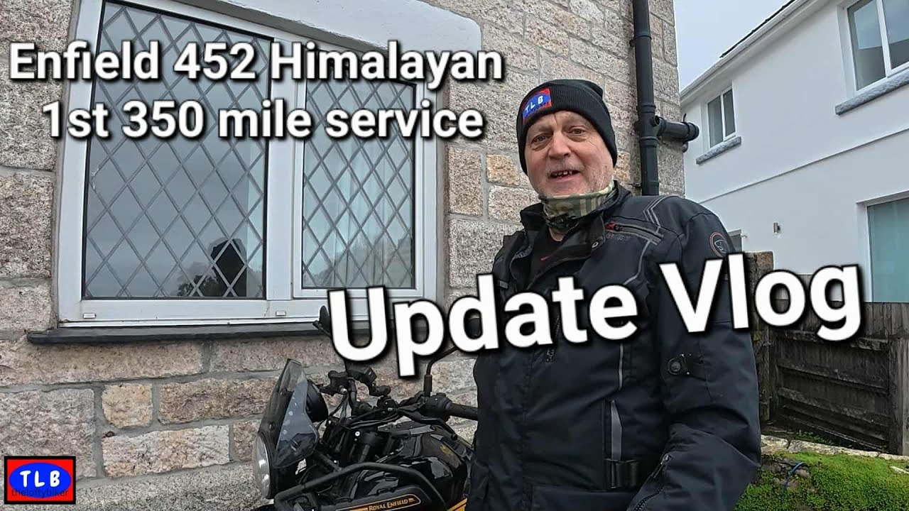Himalayan 452,  1st service and update vlog