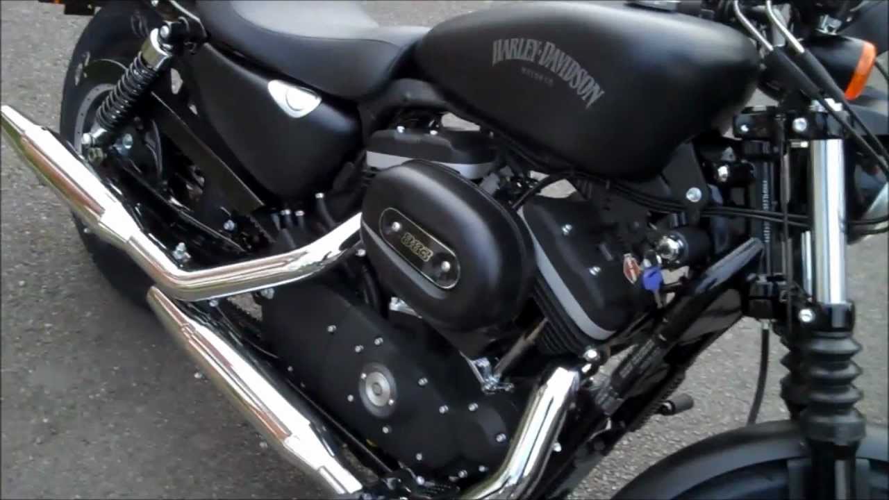 MAPPED - FIRST RIDE on H-D 883 IRON