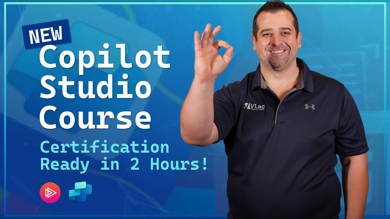 Научитесь создавать ИИ-агентов в Microsoft Copilot Studio и получите сертификат за 2 часа