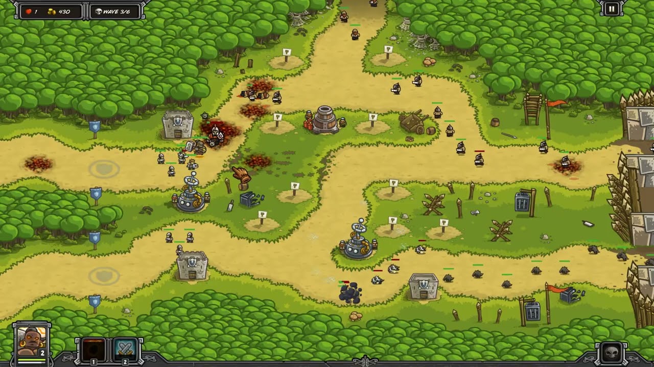 Kingdom Rush ⚔️ Bandit's Lair 🏴‍☠️ Heroic Veteran 100% Guide Walkthrough