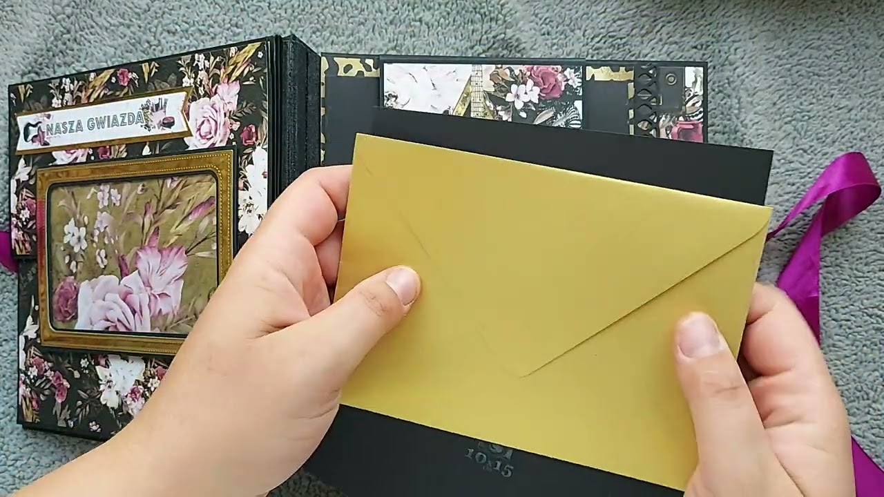 Duży album pop-up na 18 urodziny z kolekcji Glam Rock Mintay Papers