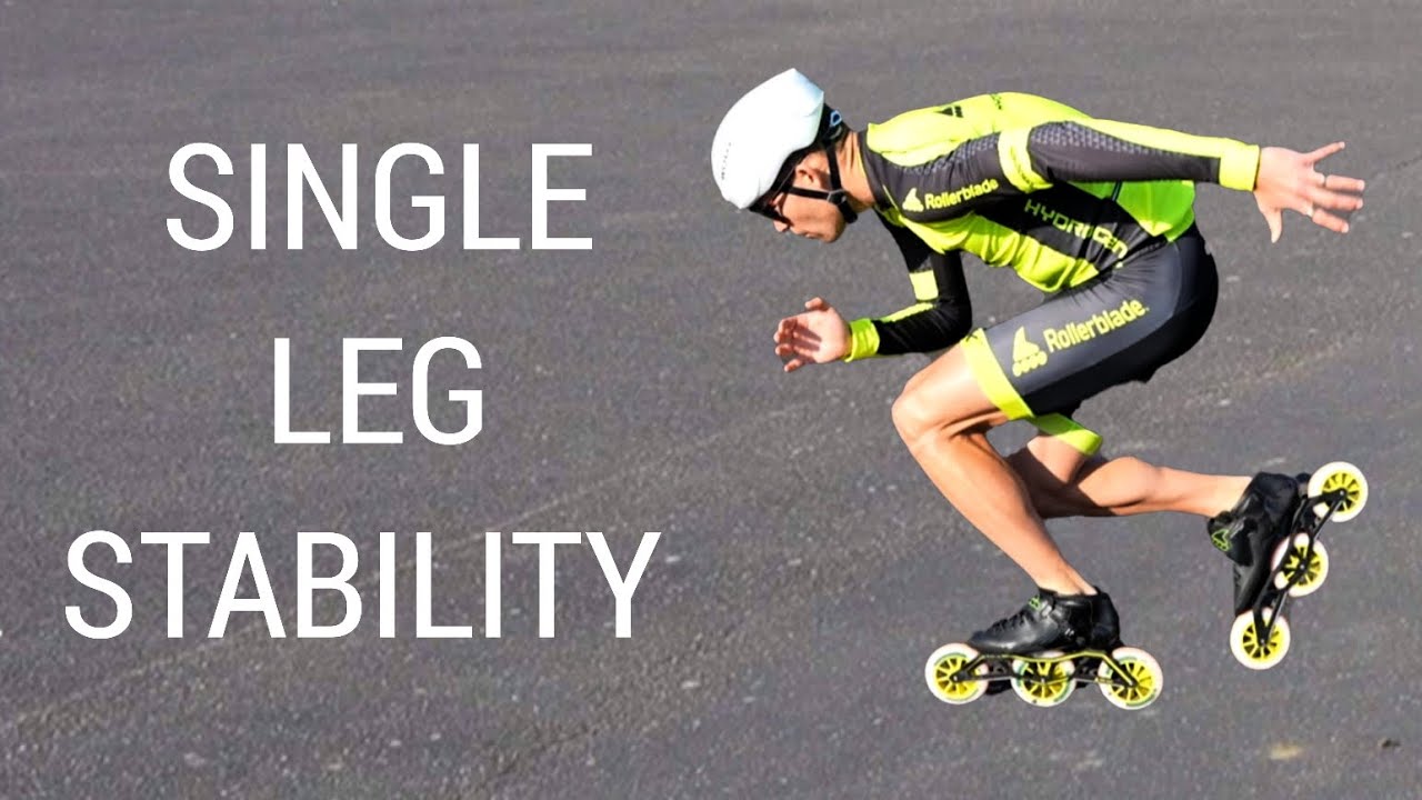 The most important skill to skate FAST! 👉 SINGLE LEG STABILITY PRACTICE