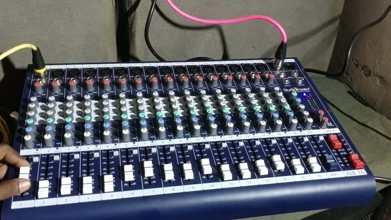 Studio Master Air 16 Mixer Unboxing And Review #parthasoundtech
