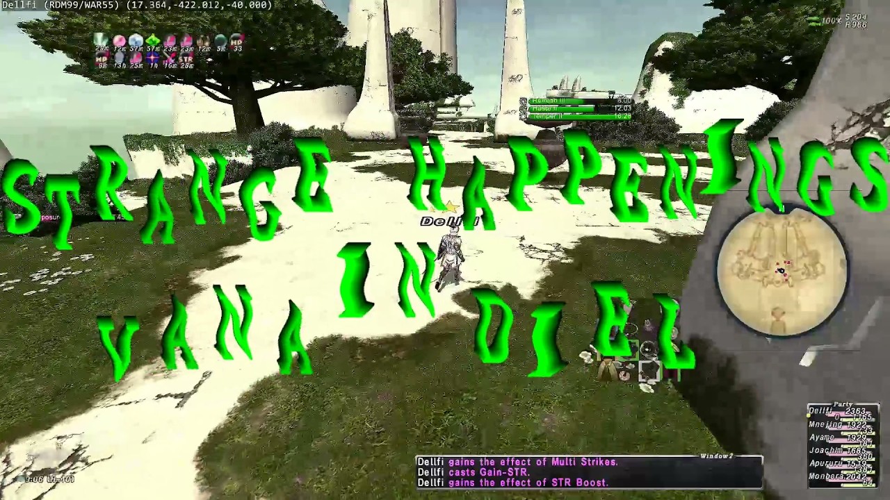 FFXI : Strange Happenings Event part 1