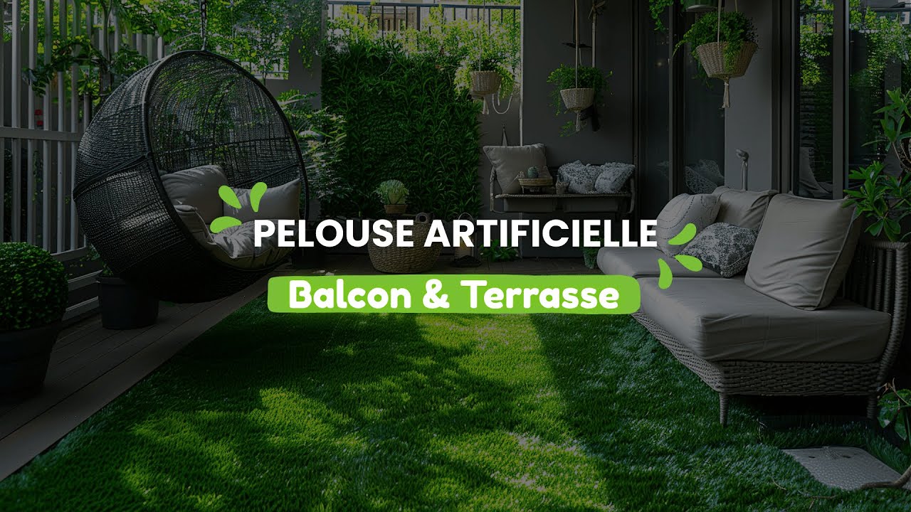 Pelouse artificielle balcon & terrasse