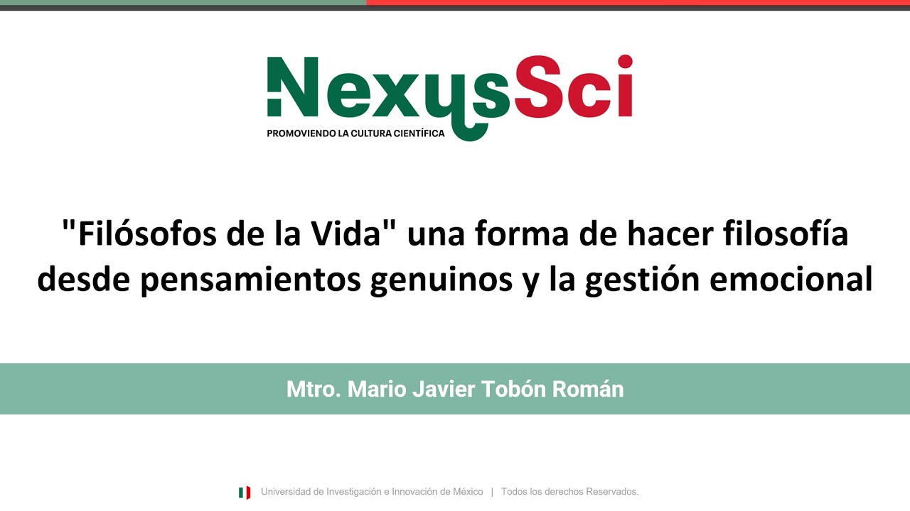 Filósofos de la Vida: pensamientos genuinos y la gestión emocional