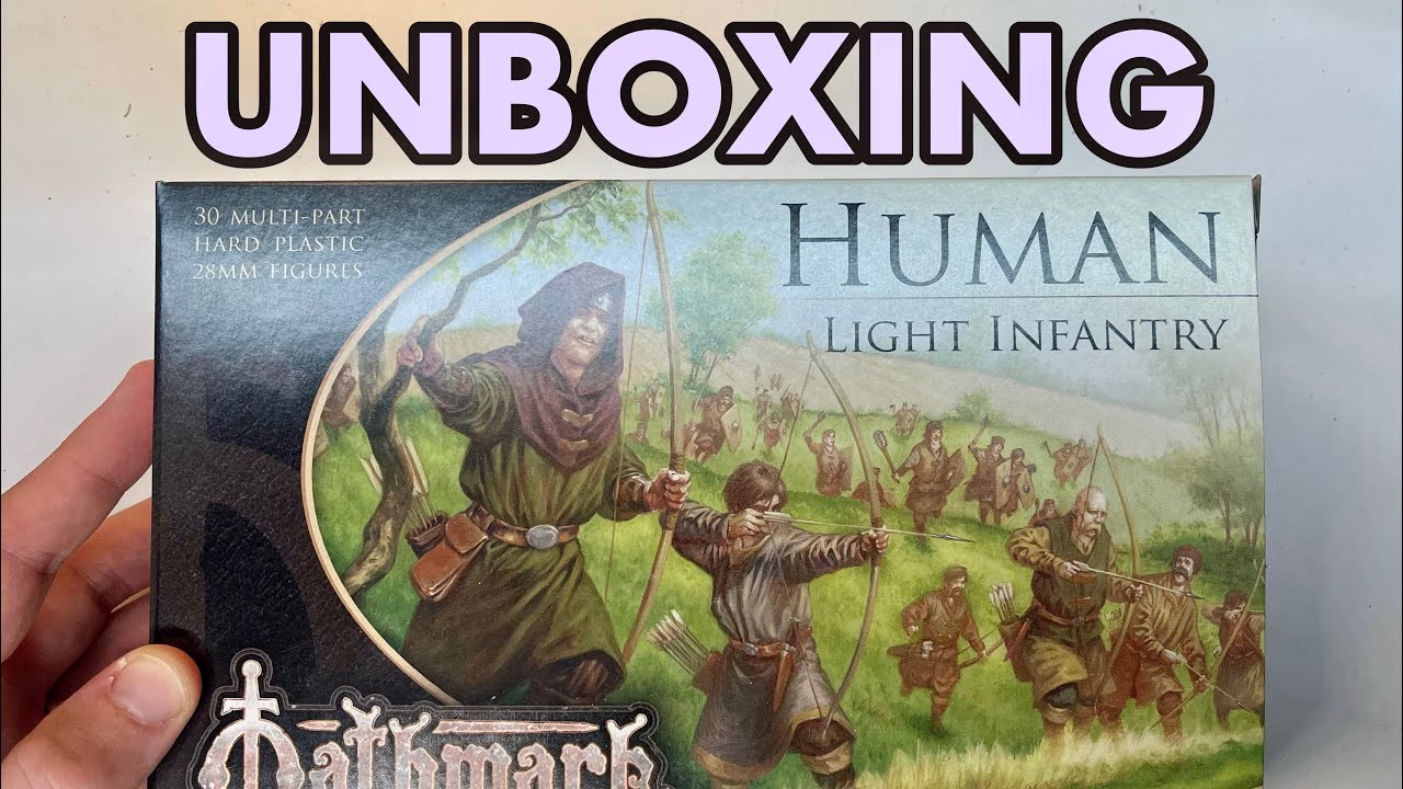 Let’s Look at Oathmark Human Light Infantry | Plastic Miniature Review