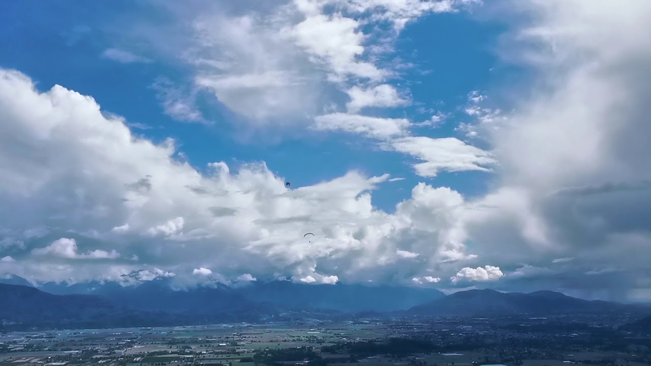 Thermalling at Woodside with Ozone Paragliders