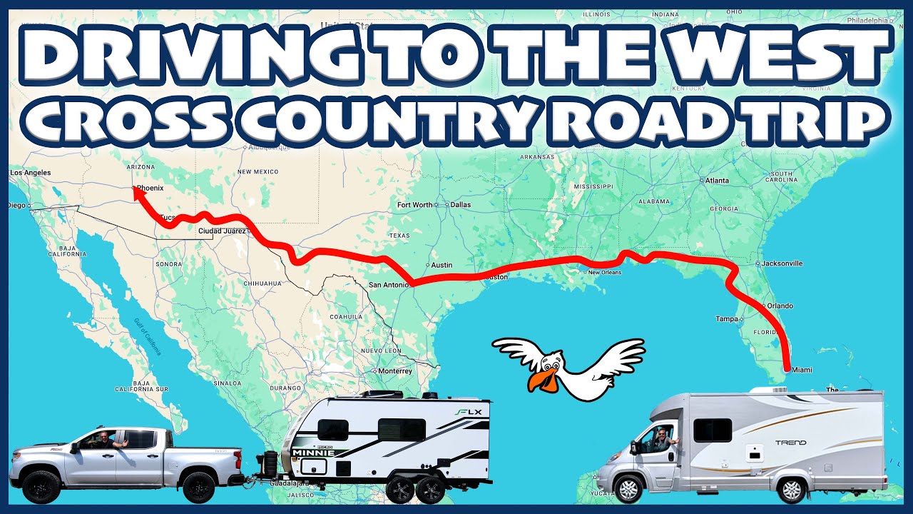 Driving to the West 2025: Cross Country Road Trip from Florida to Arizona