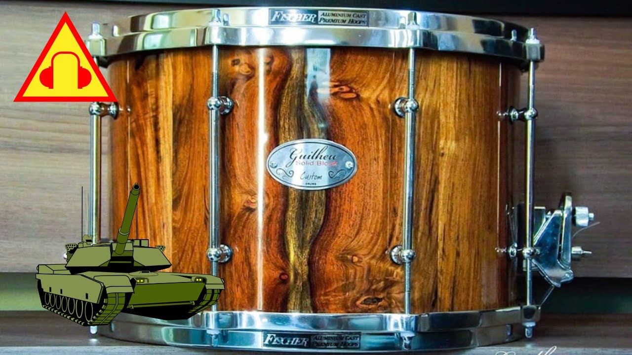 CAIXA/SNARE Guilheu Ex&oacute;tic 13x8,5 jacarand&aacute; mineiro