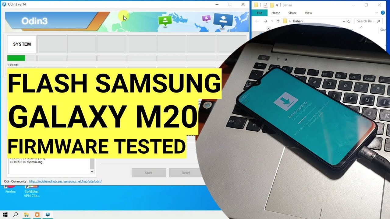 Firmware tested Samsung M20 fix bootloop