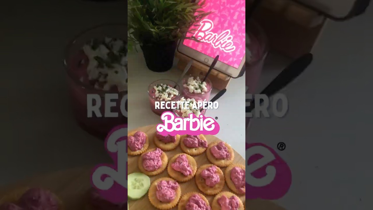 Recette verrine à la betterave façon Barbie | apéro dînatoire