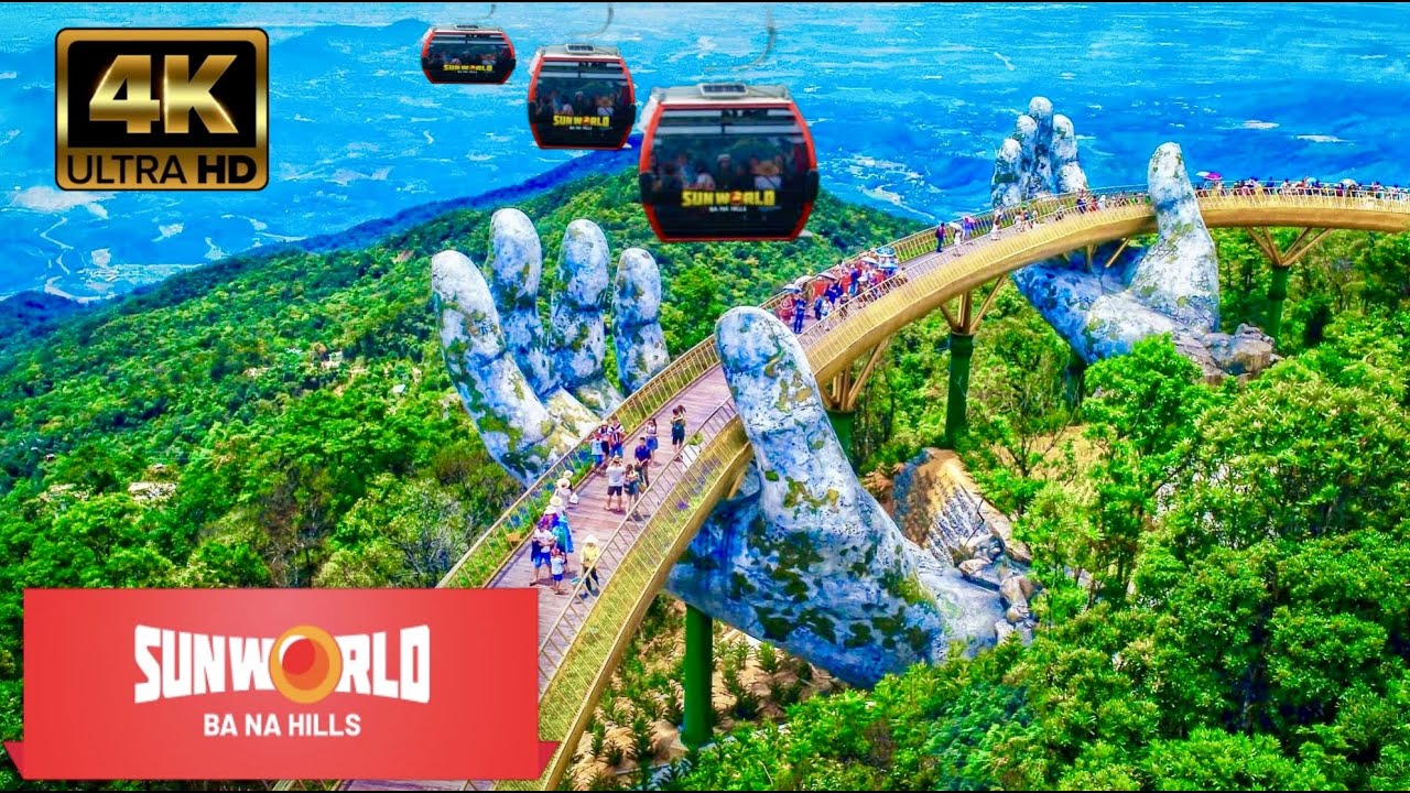 SUN WORLD BA NA HILLS 🚠 VIETNAM 🇻🇳 || 4K COMPLETE VIRTUAL TOUR - 2022