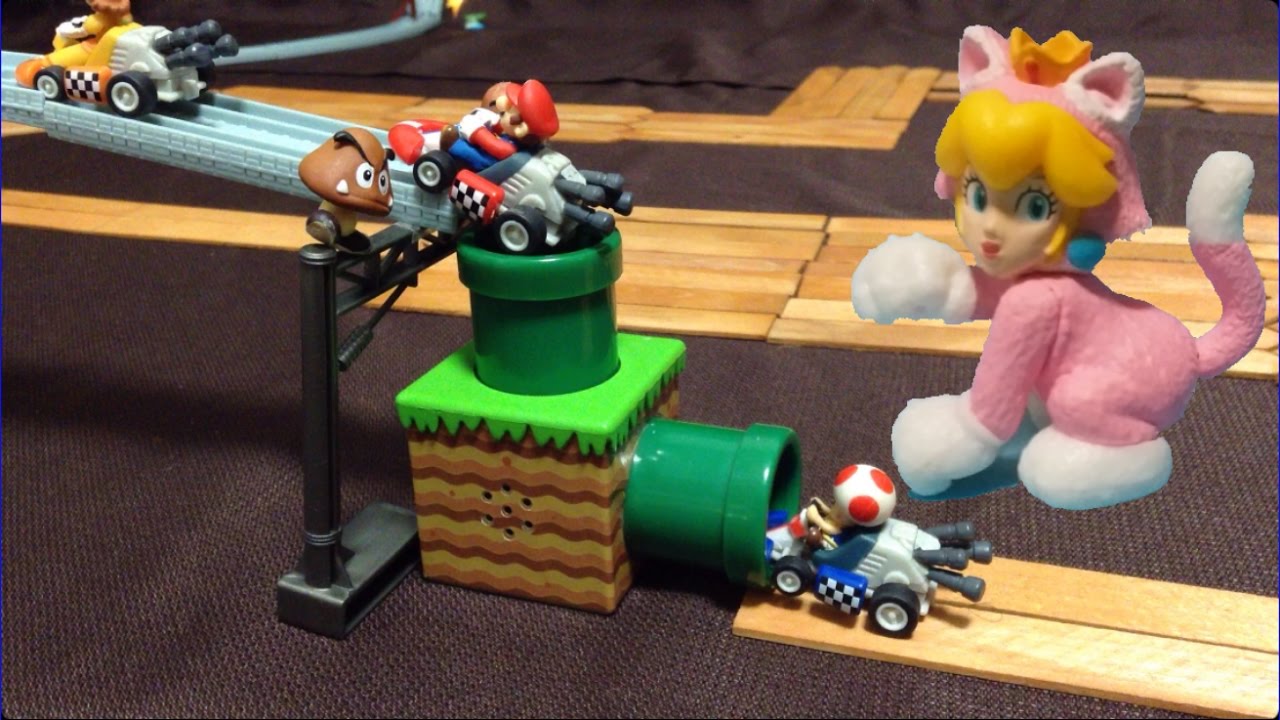 Mario Kart Race Stop Motion Animation  Vol.10