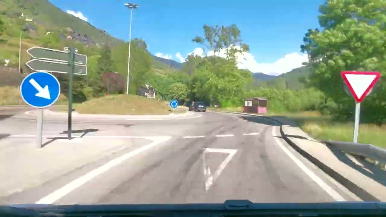 Lourdes To Andorra Time-lapse