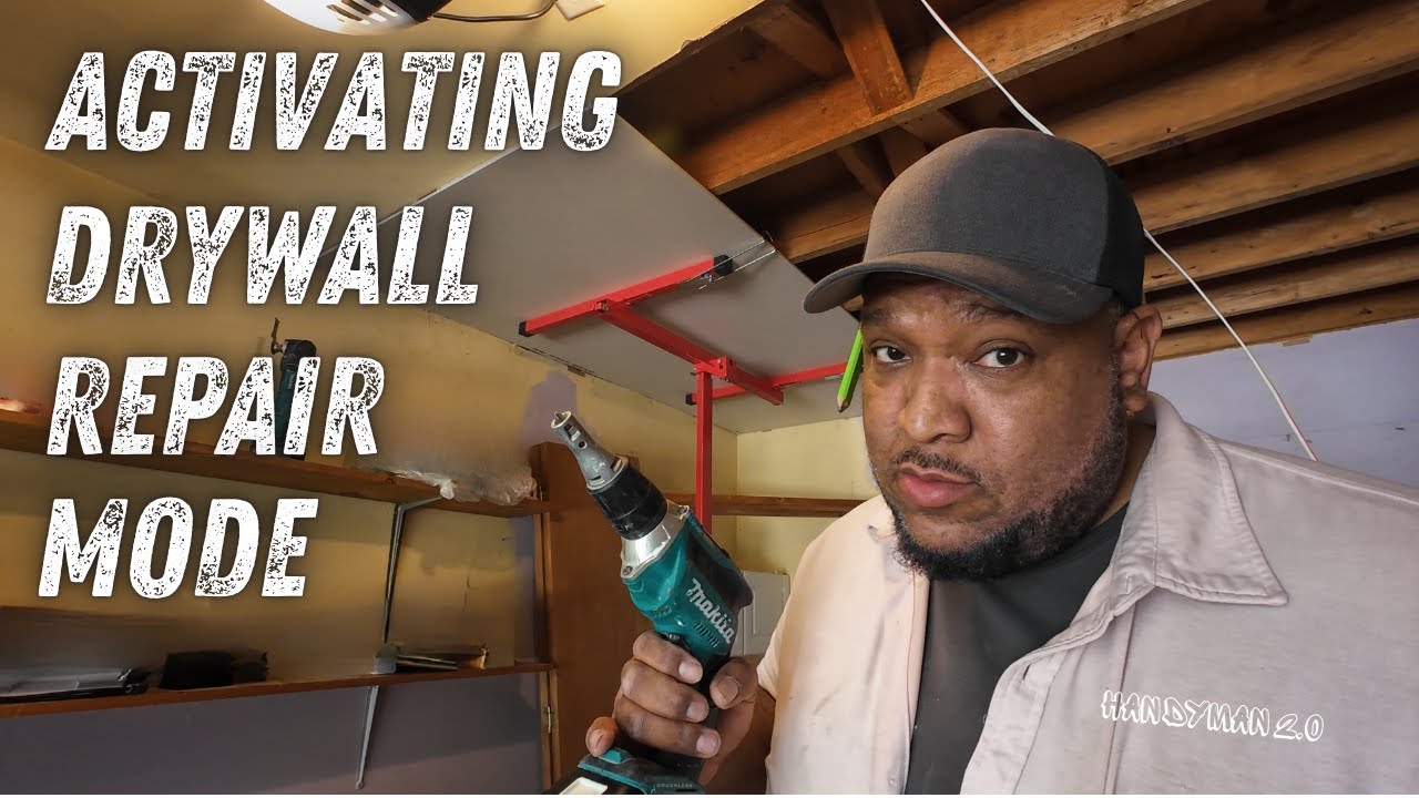 Multiple Drywall Repairs After Mold Remediation | Are You Too Old For Handyman Work? | Handyman Jobs