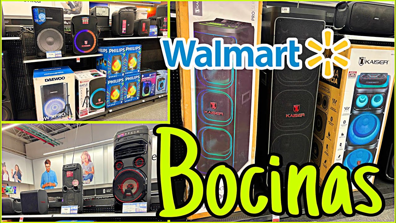 ‼️BOCINAS 🔊 DESCUENTOS 😱 EN WALMART 🤑💙‼️