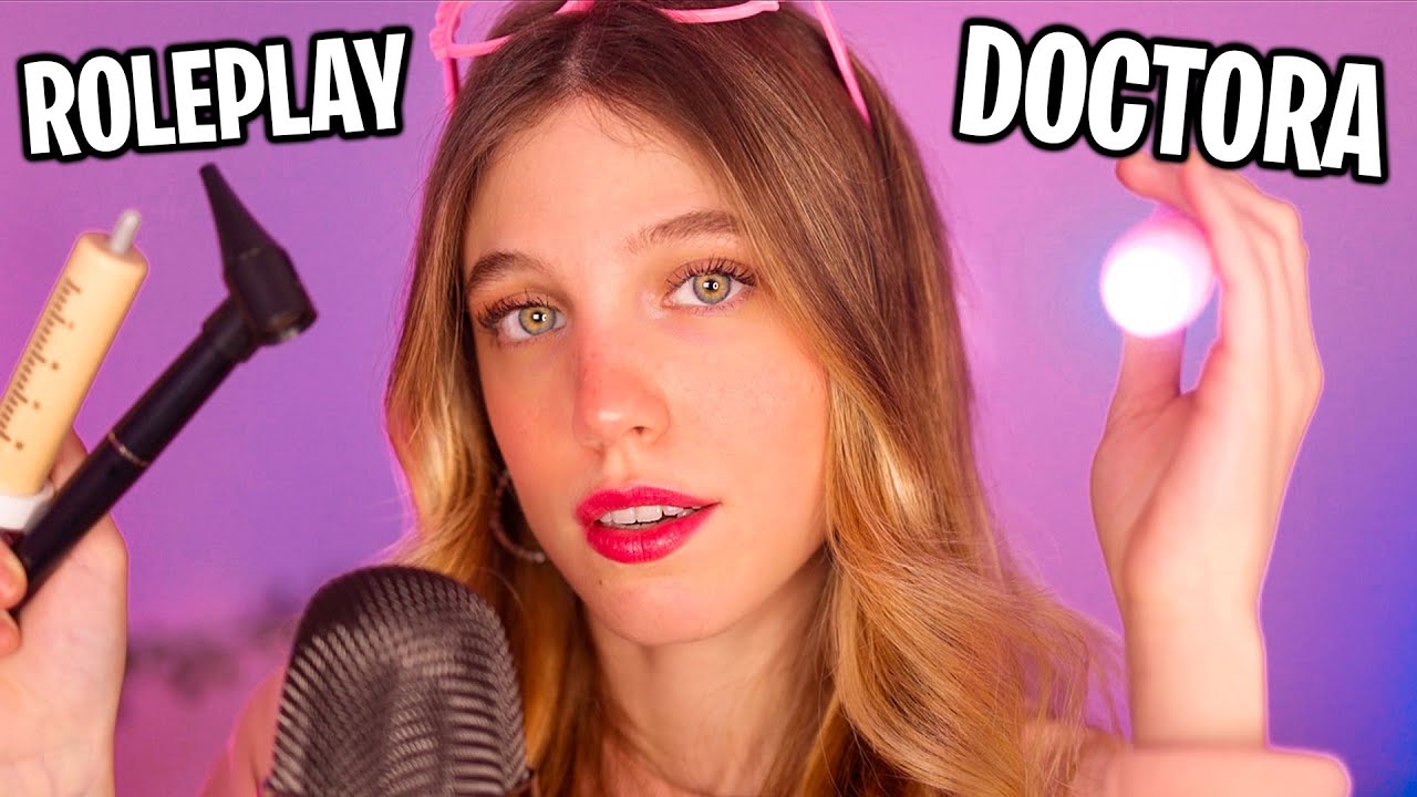ASMR REVISIÓN MÉDICA REAL y TE CURO 💉 ROLEPLAY MÉDICO EN ESPAÑOL 🩺 | Laia Oli