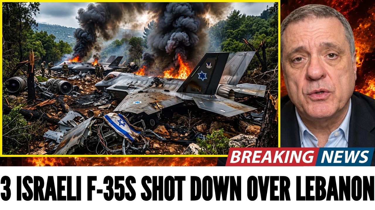1 HOUR AGO: Hezbollah Shoots Down 3 Israeli F-35s Over Lebanon &mdash; Israel Suspends All Air Operations