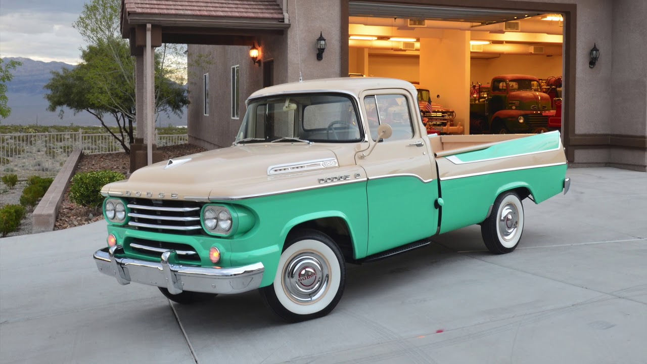 1958 Dodge D100 Sweptside Pickup