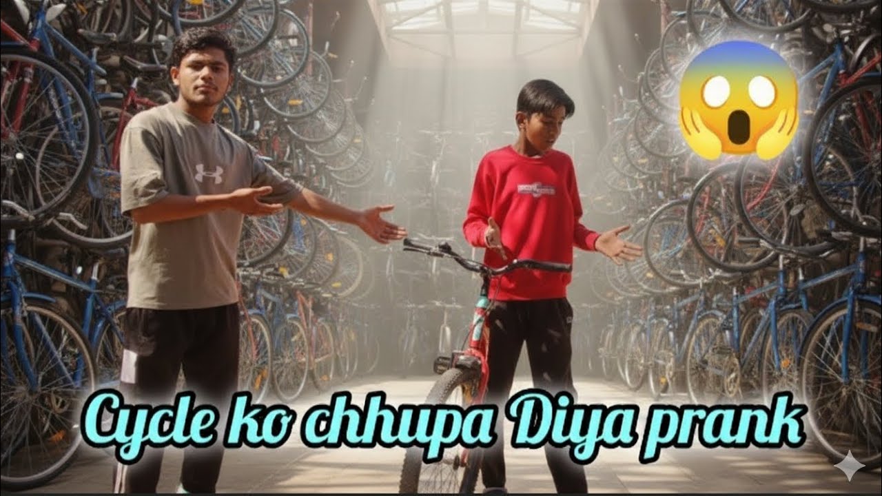 Kushal ki cycle ko chhupa Diya