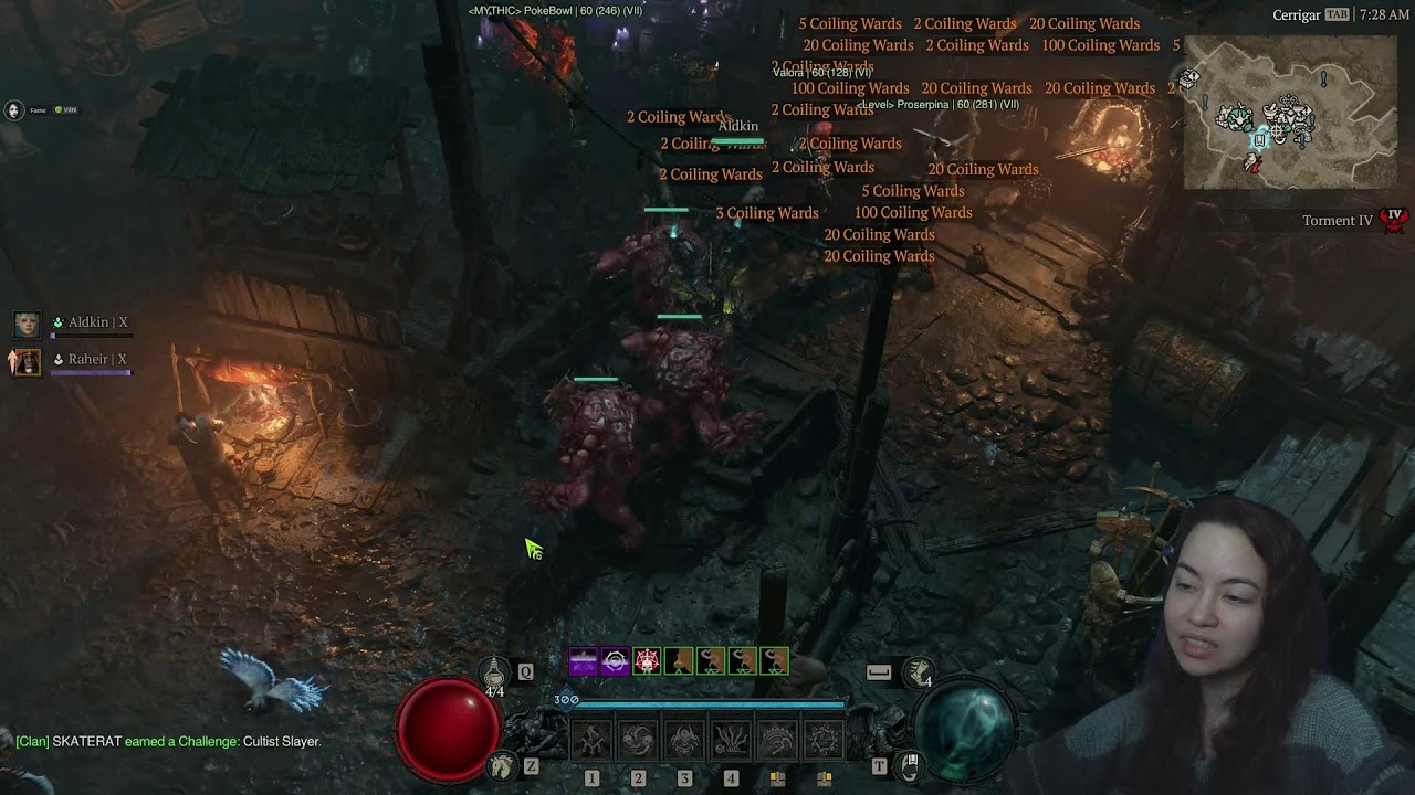[Diablo IV Necro] Day 3 Golemancer Grind, P300 #DiabloPartner